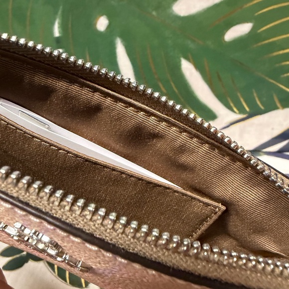 Coach Pastel Rainbow Corner Zip Wristlet NWT - Picture 6 of 6